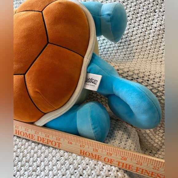 EUC Pokémon Sleeping Plush Squirtle Officially Licensed Pokémon from Jazwares; - Picture 3 of 12